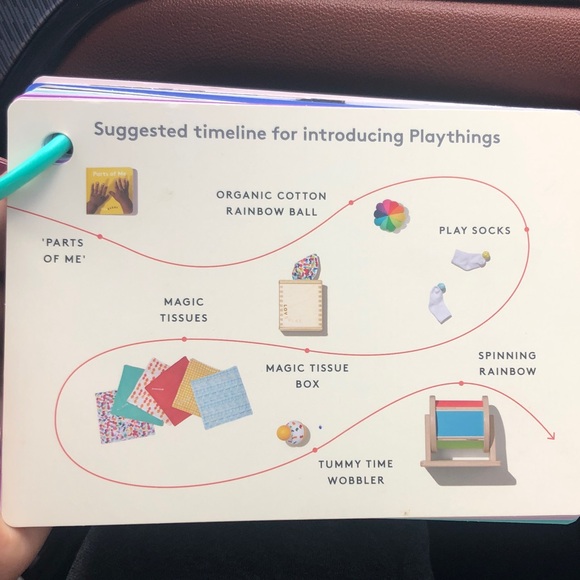 Rainbow  Ball, Sound Socks  and Senser Play Guide by  Loveveri  5-6 months. - Picture 8 of 8